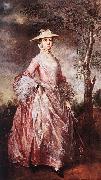 GAINSBOROUGH, Thomas Mary, Countess of Howe sd France oil painting artist